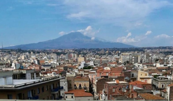 il panorama sull'Etna