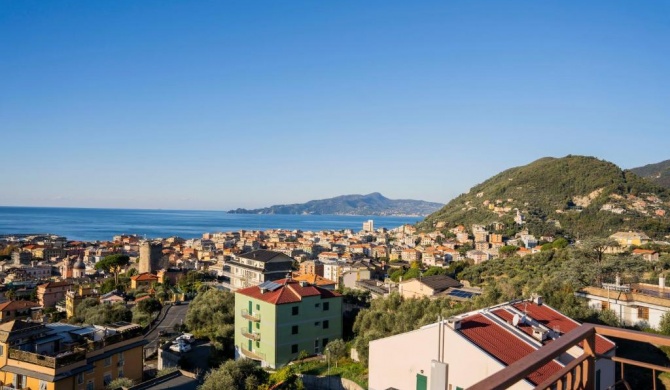 093 - Casa Panorama, Vista Mare e Vista Portofino, 500 metri centro di Chiavari
