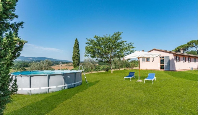 Beautiful home in Chiusi with 1 Bedrooms, WiFi and Outdoor swimming pool